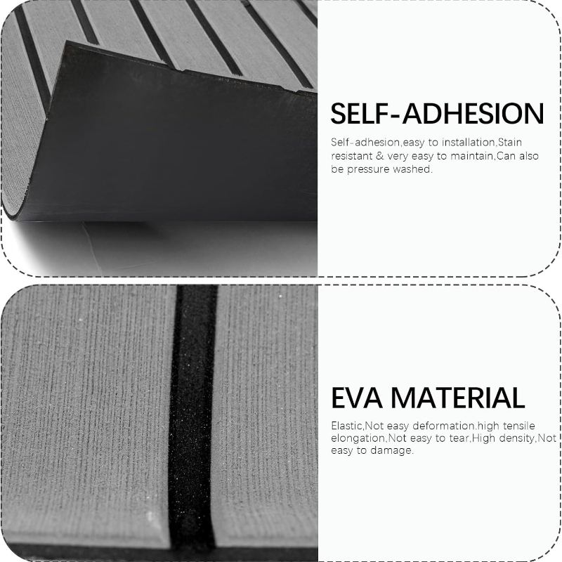 Faux Teak EVA Foam Boat Floori - Fishing Boat Fiberglass recension och pris