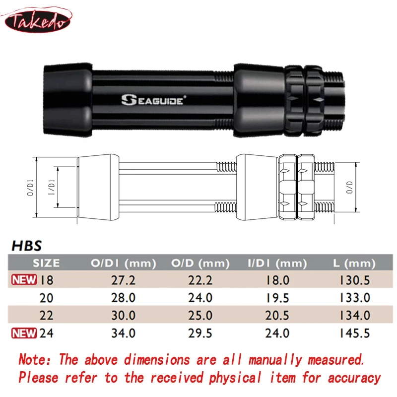 TAKEDO 18# 20# 22# 24# HBS Hea - Fishing Boat Oar recension och pris