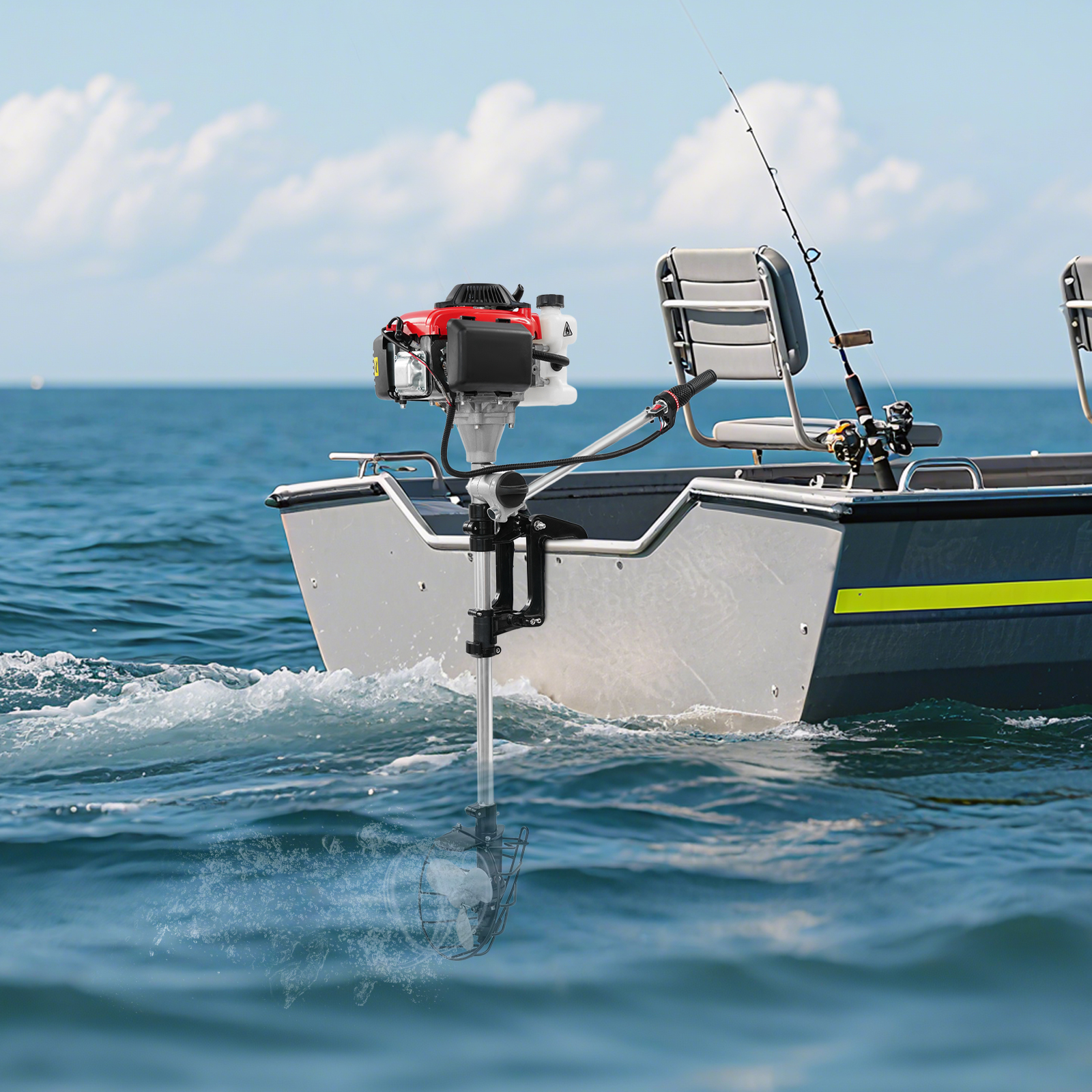 Outboard Motor, Gasoline Outbo - Fishing Boat Outboard Motor recension och pris