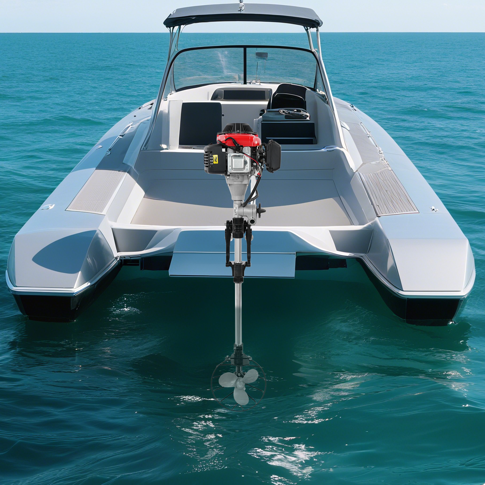 Outboard Motor, Gasoline Outbo - Fishing Boat Outboard Motor recension och pris