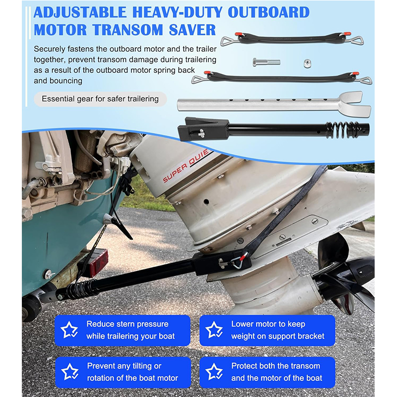 Heavy Duty Boat Transom Saver  - Fishing Boat Steering Wheel recension och pris